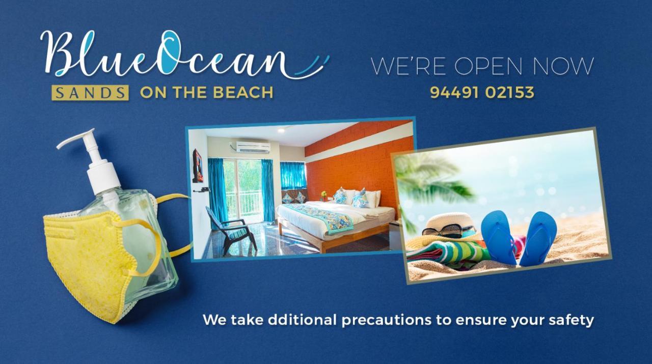 Blue Ocean Sands - On The Beach Kumta Ngoại thất bức ảnh